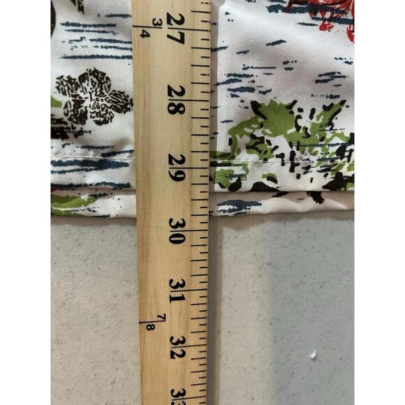 Uzzi Amphibious Gear Hawaiian Shirt Mens Large Flowers Palm Trees - Picture 6 of 6